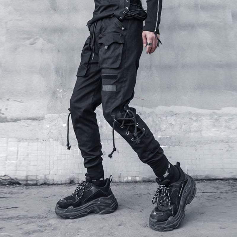 Street Goth Warcore Pants Streetwear Brand Techwear Combat Tactical YUGEN THEORY