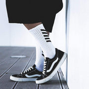 Striped Skateboard Socks 3PCS