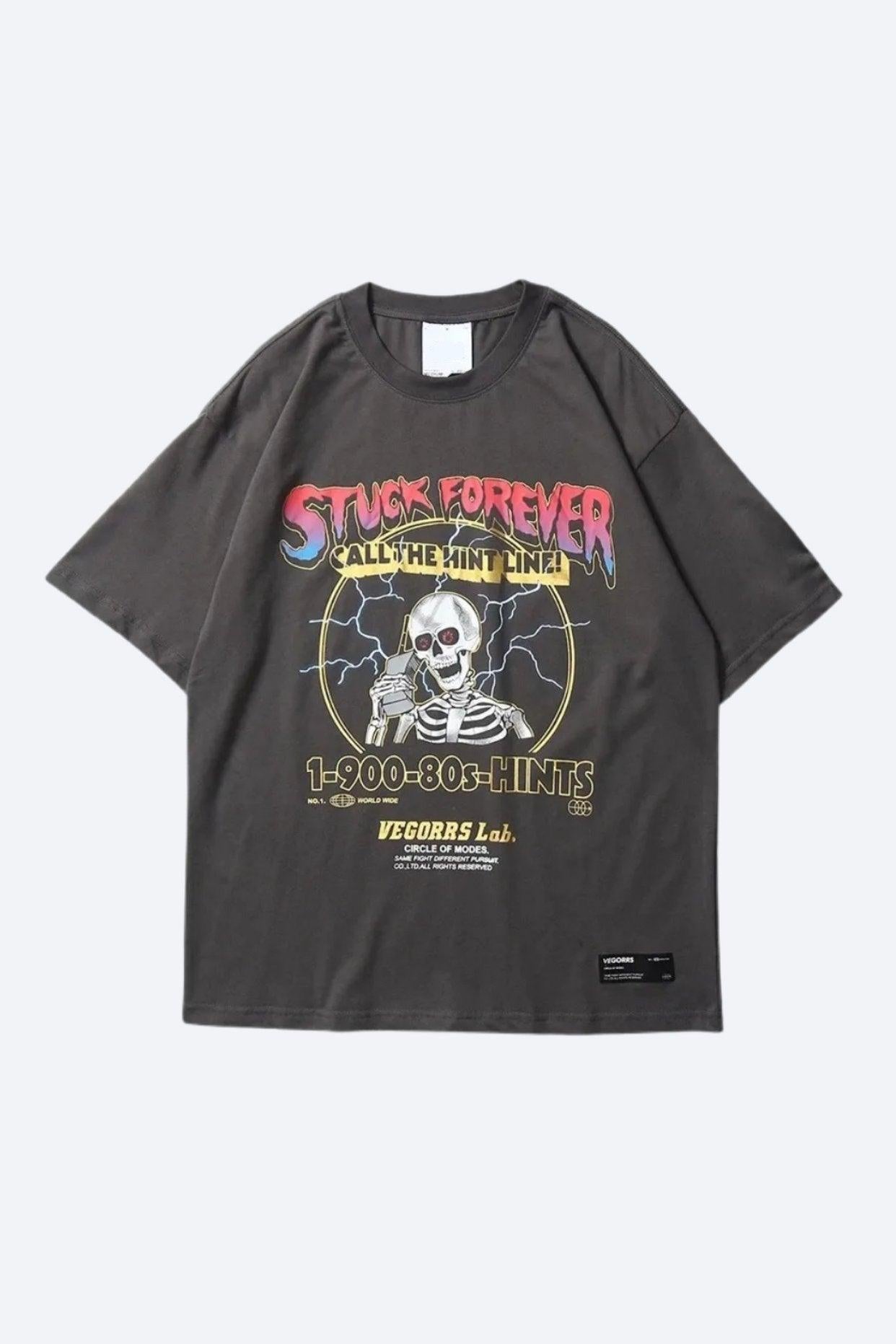 Stuck Forever T-Shirt Streetwear Brand Techwear Combat Tactical YUGEN THEORY