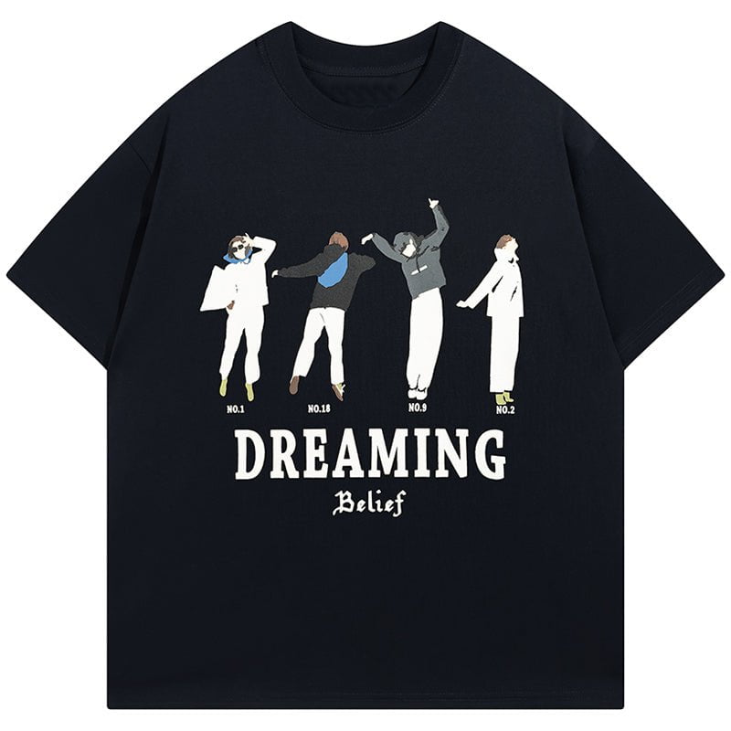 Summer Graphic T-shirt Dreaming Streetwear Brand Techwear Combat Tactical YUGEN THEORY