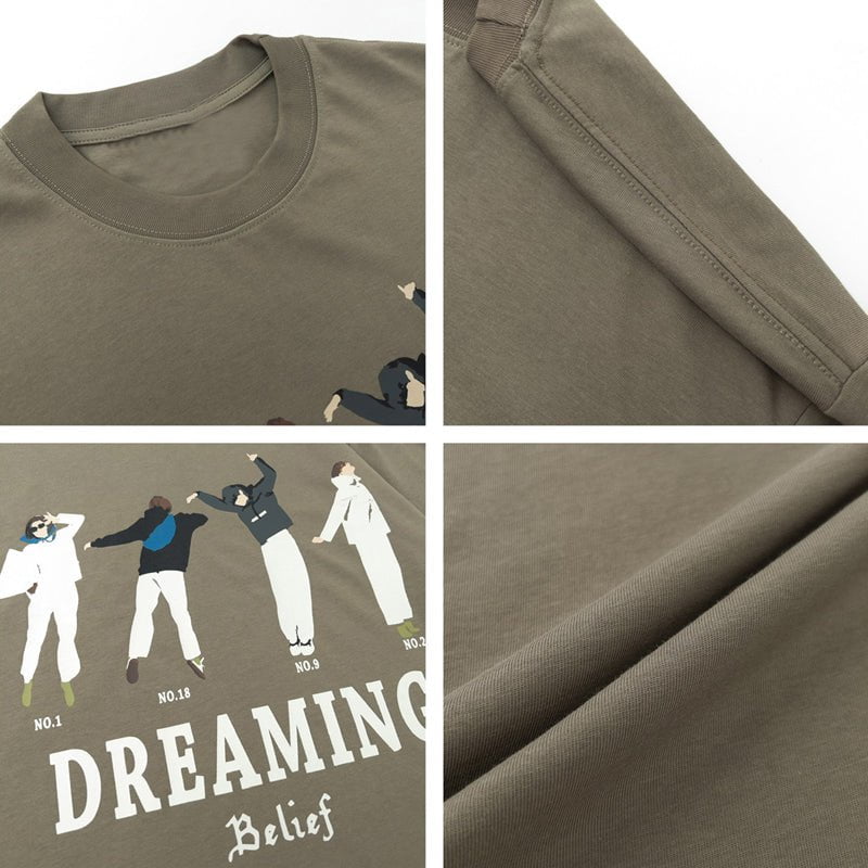 Summer Graphic T-shirt Dreaming Streetwear Brand Techwear Combat Tactical YUGEN THEORY