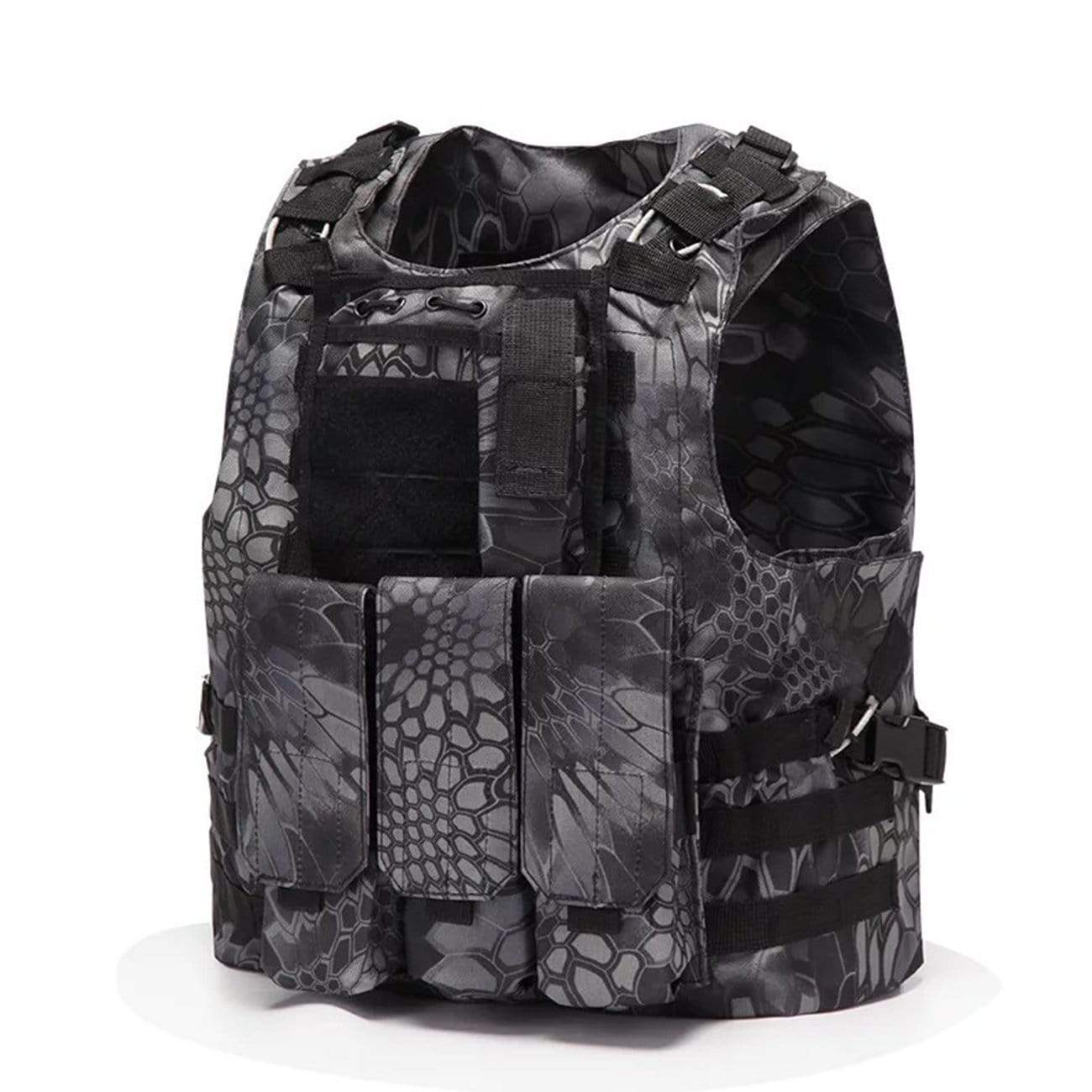 Tactical Camouflage Vest Streetwear Brand Techwear Combat Tactical YUGEN THEORY