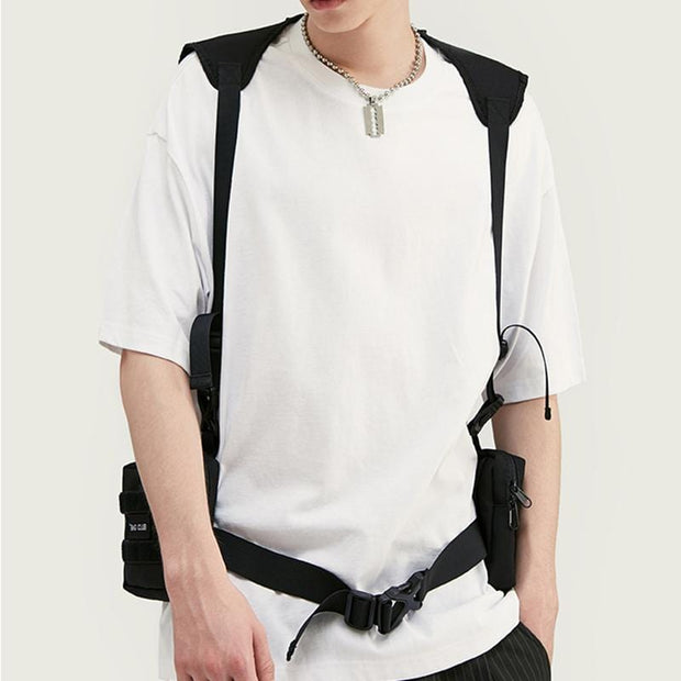 Tactical Vest Belt Bag Streetwear Brand Techwear Combat Tactical YUGEN THEORY