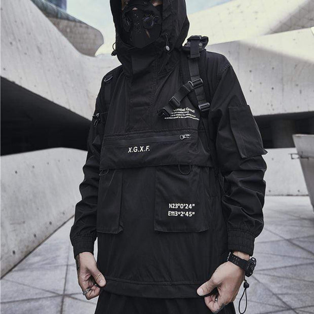 Techwear "Ambushers" Combat Jacket Streetwear Brand Techwear Combat Tactical YUGEN THEORY