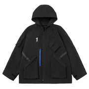 Techwear Multi Pockets Cargo Jacket Streetwear Brand Techwear Combat Tactical YUGEN THEORY