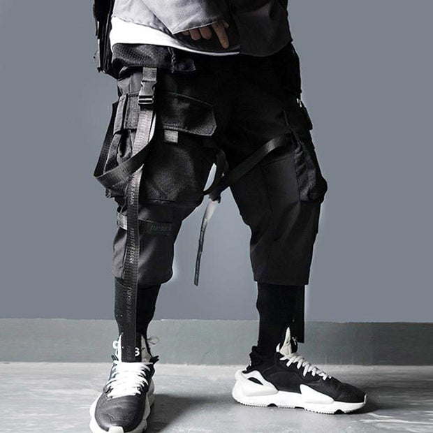 Techwear Pants With Straps Streetwear Brand Techwear Combat Tactical YUGEN THEORY