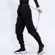 Techwear Ribbons Cargo Pants Streetwear Brand Techwear Combat Tactical YUGEN THEORY