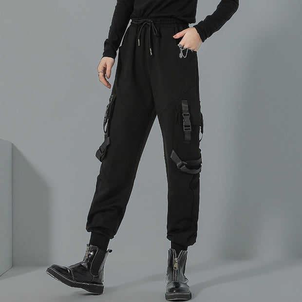 Techwear Ribbons Function Pants Streetwear Brand Techwear Combat Tactical YUGEN THEORY