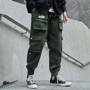 Three-dimensional Zipper Pockets Cargo Pants Streetwear Brand Techwear Combat Tactical YUGEN THEORY