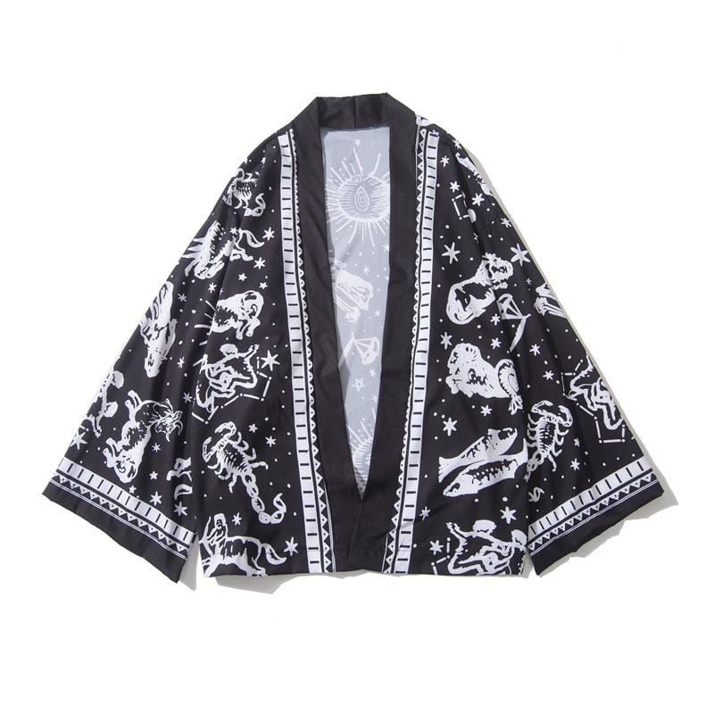 "Twelve constellations" Japanese Kimono Streetwear Brand Techwear Combat Tactical YUGEN THEORY