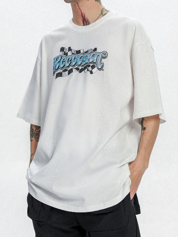 UNDERWORLD 90s Chess Print T-Shirt Streetwear Brand Techwear Combat Tactical YUGEN THEORY