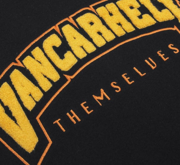 VANCARHELL Varsity T-Shirt Streetwear Brand Techwear Combat Tactical YUGEN THEORY