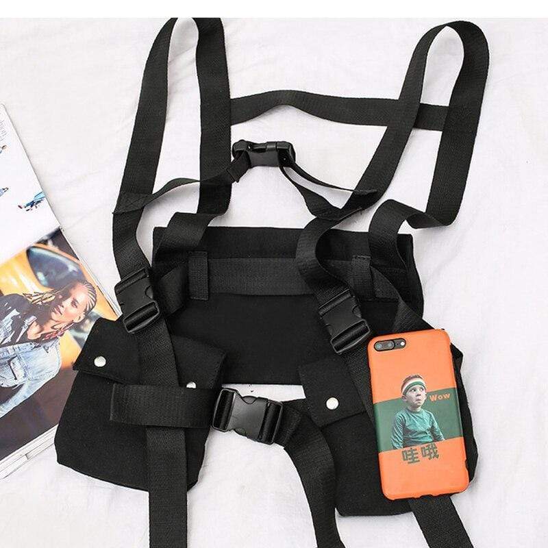 Vest Portable Waist Pack Streetwear Brand Techwear Combat Tactical YUGEN THEORY