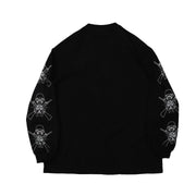 Vicious Monster Print Sweatshirt Streetwear Brand Techwear Combat Tactical YUGEN THEORY