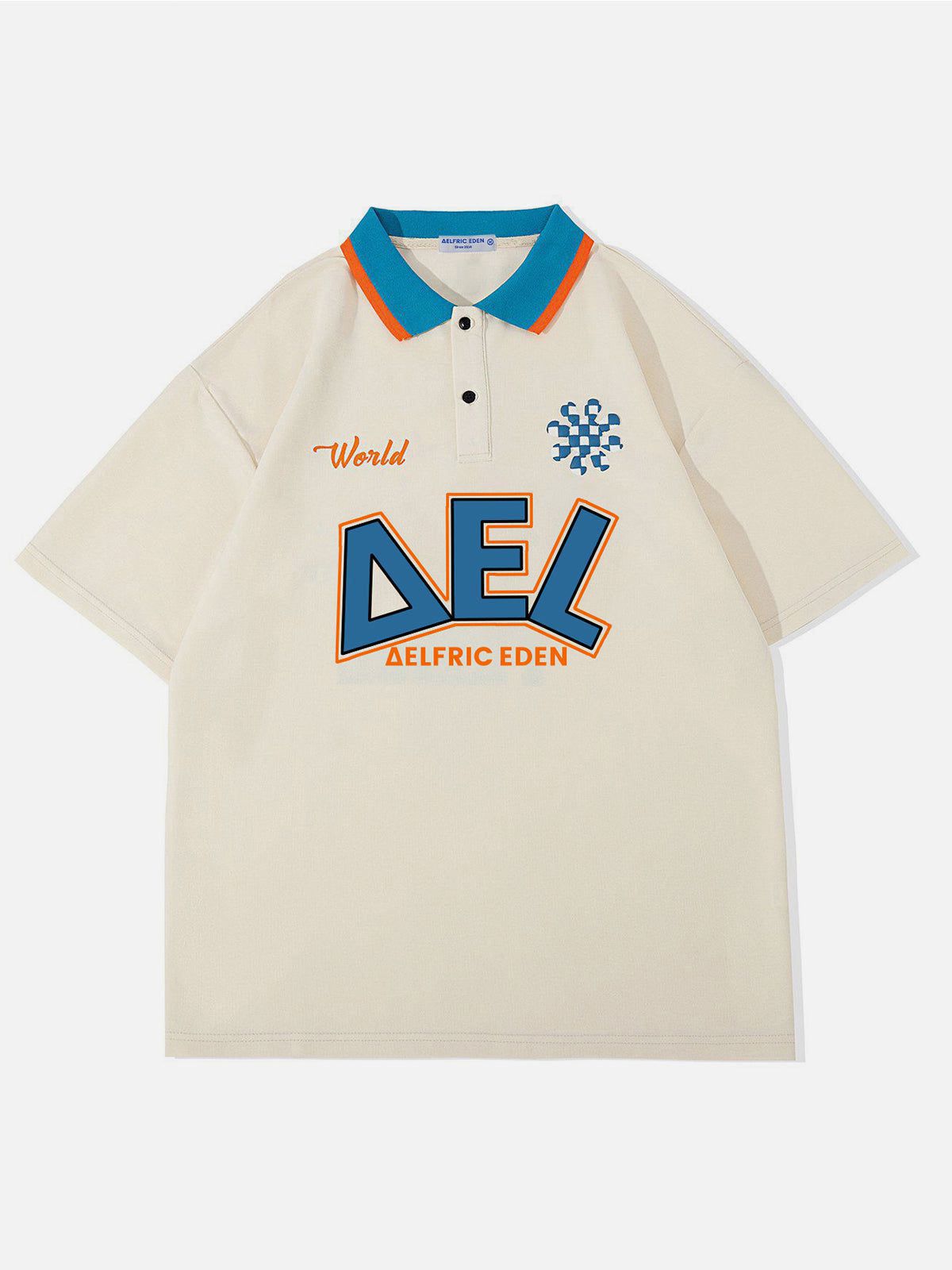 Vintage AEL Polo Shirt Streetwear Brand Techwear Combat Tactical YUGEN THEORY