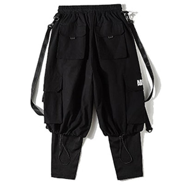 Wear On Both Sides Ribbon Pants Streetwear Brand Techwear Combat Tactical YUGEN THEORY