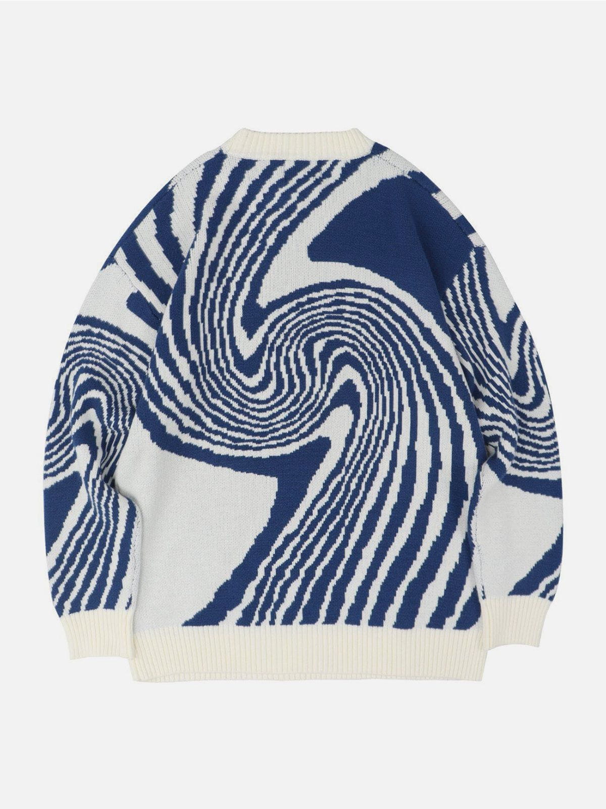 Whirlpool Knit Sweater Streetwear Brand Techwear Combat Tactical YUGEN THEORY