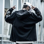 Windbreaker Tactical Combat Jacket Streetwear Brand Techwear Combat Tactical YUGEN THEORY