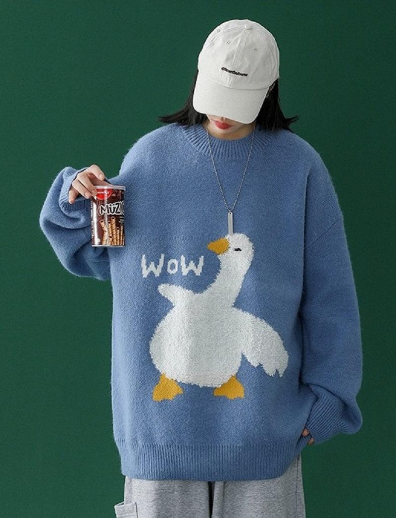 Wow Duck Sweatshirt Streetwear Brand Techwear Combat Tactical YUGEN THEORY