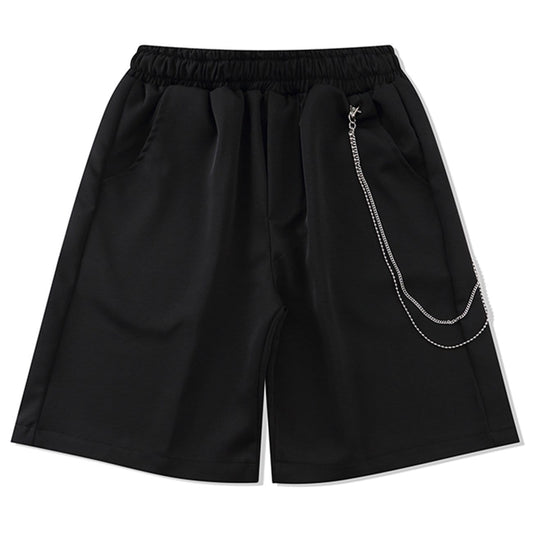 Zipper Chain Pocket Shorts Streetwear Brand Techwear Combat Tactical YUGEN THEORY